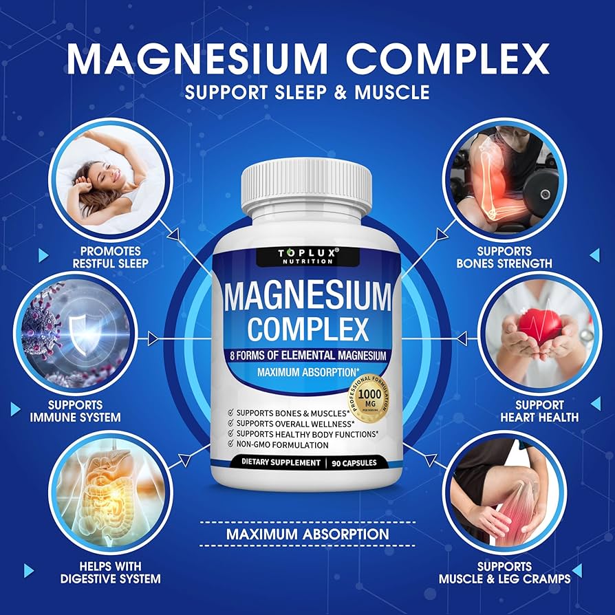 🧠 MAGNESIUM COMPLEX – BIENESTAR NATURAL PARA TU CUERPO Y MENTE